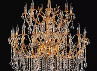 Royal luxury chandelier ceiling light gold ceiling lamp crystal chandelier