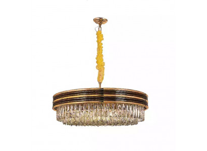 Round light lamp ceiling chandelier gold chandelier ceiling lamp crystal chandelier
