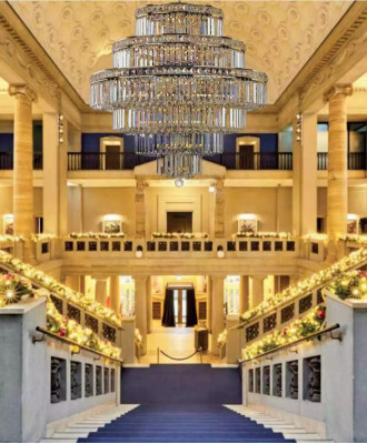 Pendant lamp chandelier ceiling light crystal lamp 80x105