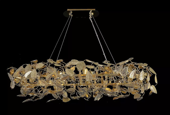 Ceiling lamp gold living room hanging lamp ceiling lamp material bronze