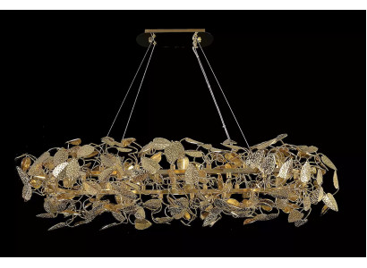 Ceiling lamp gold living room hanging lamp ceiling lamp material bronze