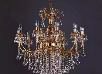 Luxury Lamp Ceiling Light Chandelier Ceiling Lamp Crystal Gold