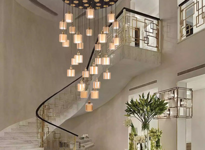 Luxury chandelier living room ceiling lamp gold chandelier