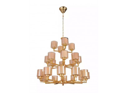 Chandelier Ceiling Light Modern Gold Ceiling Lamp Crystal Glass XXL