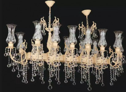 Luxury ceiling chandelier dining table lamp crystal chandelier ceiling light fixture