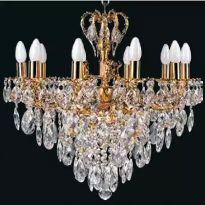 Chandelier Luxury Ceiling Lamp Ceiling Chandelier Crystal Gold Art