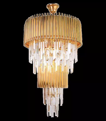 Luxury Chandelier Ceiling Light Gold Ceiling Lamp Crystal XXL