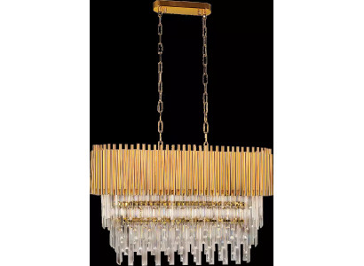 Chandelier Ceiling Light Luxury Gold Ceiling Lamp Crystal Chandelier