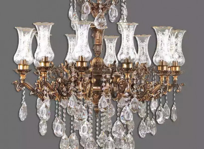 Ceiling lamp chandelier gold crystal chandelier lamp lamps