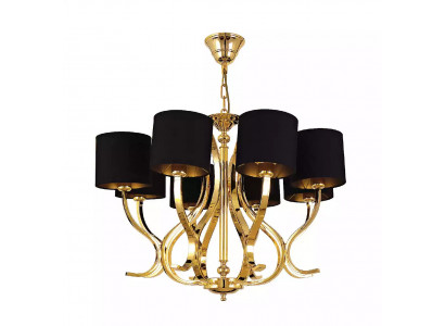 Ceiling lamp living room ceiling light fixture with black shades lamp