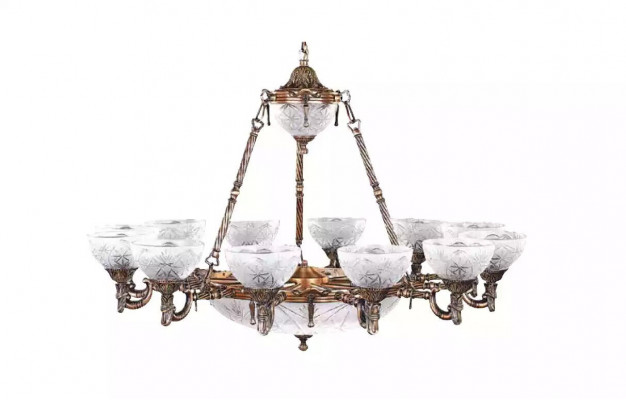 Ceiling chandelier lamp ceiling light chandelier glass 122cm lamps