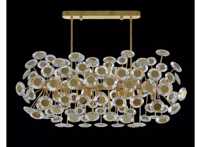 Chandelier Luxury Living Room Style Modern Bedroom Lamp Gold Fixture