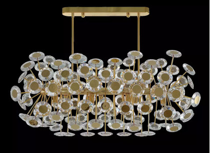 Chandelier Luxury Living Room Style Modern Bedroom Lamp Gold Fixture