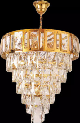Ceiling chandelier luxury gold ceiling lamp crystal light