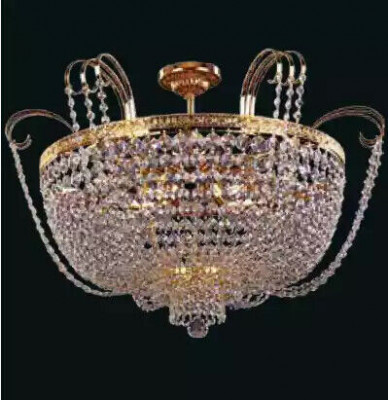 Chandelier Luxury Ceiling Light Crystal Lamp Gold Crystal Lamp