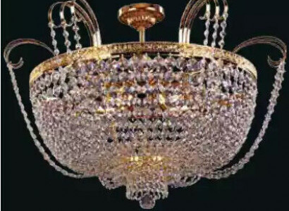 Chandelier Luxury Ceiling Light Crystal Lamp Gold Crystal Lamp