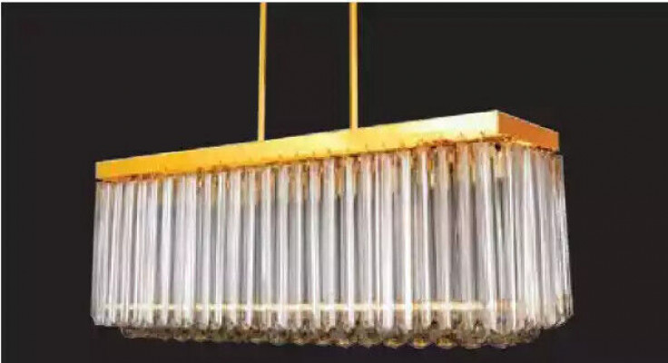 Chandelier Style Modern Lighting Ceiling Light New Living Room Gold