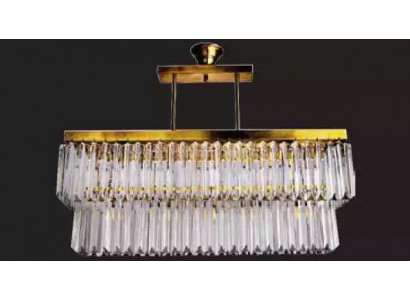 Modern ceiling chandelier designer luxury new living room brass