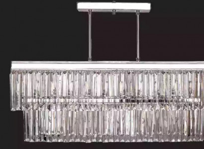 Chandelier ceiling light style modern living room new gray