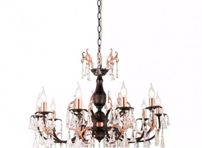 Luxury Ceiling Chandelier Chandelier Ceiling Light Black Crystal