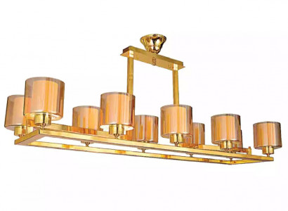 Gold-colored chandelier ceiling lamp pendant chandelier