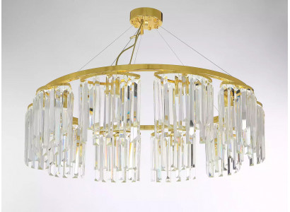Round crystal lamp ceiling light chandelier