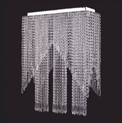 Chandelier pendant light glossy chrome new living room chandelier
