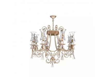 Luxury ceiling chandelier chandelier ceiling lamp glass beige