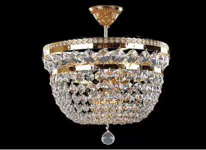 Chandelier Luxury Ceiling Light Ceiling Chandelier Gold Crystal Art
