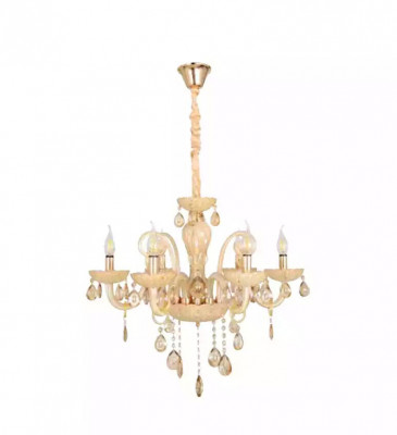 Ceiling light modern living room with luxurious glass shine lamp light