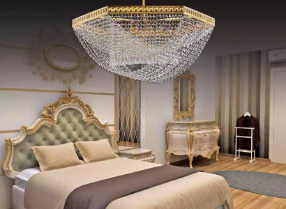 Ceiling chandelier luxury gold chandelier ceiling lamp crystal style chandelier