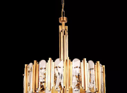 Luxury ceiling chandelier gold crystal chandelier ceiling lamp.