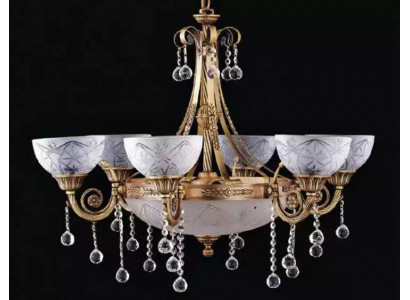 Chandelier Ceiling Lamp Ceiling Light Fixture Lamp Chandelier Glass Gold Knight Hotel