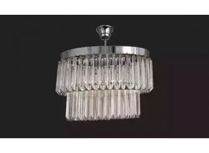 Living room chandelier crystal ceiling light new gray modern