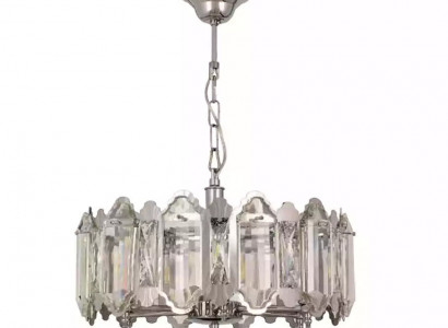 Chandelier luxury ceiling pendant kitchen living room lamp new silver