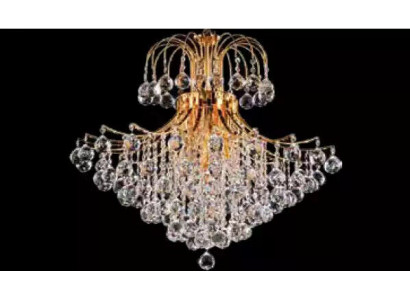 Luxury chandelier ceiling light ceiling chandelier golden royal luster