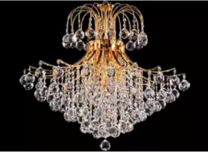 Luxury chandelier ceiling light ceiling chandelier golden royal luster