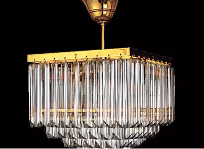 Living Room Chandelier Crystal Luxury Ceiling New Style Modern Gold