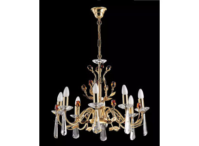 Noble golden chandelier pendants modern ceiling lamp