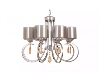 Ceiling lamp beautiful glass lights lamps lamps living room chandelier luxury silver