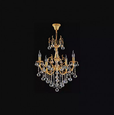 Chandelier Ceiling Light Luxury Ceiling Lamp Gold Crystal Chandelier