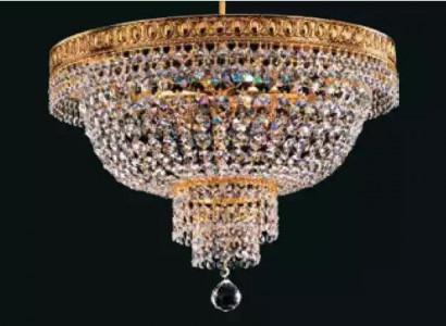 Chandelier Ceiling Light Luxury Gold Crystal Chandelier Ceiling Lamp