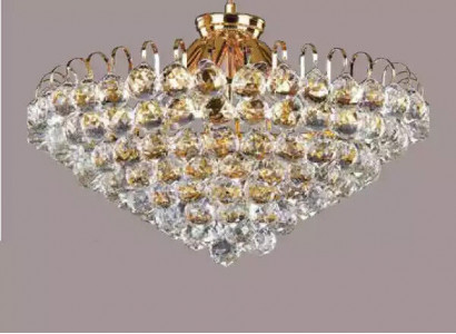 Ceiling chandelier luxury gold chandelier ceiling lamp crystal style.