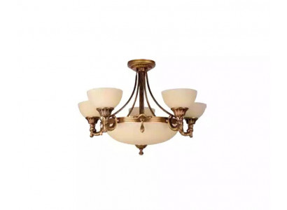 Beige ceiling lamp crystal pendant light gold glass chandelier crystal extravagant light