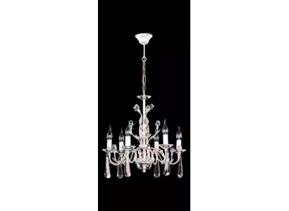 Large pendant lamp living room lamp chandelier white crystal candelabra
