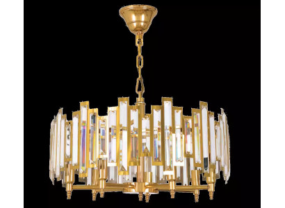 Ceiling lamp luxury chandelier crystal lamp pendant lamp golden lamps