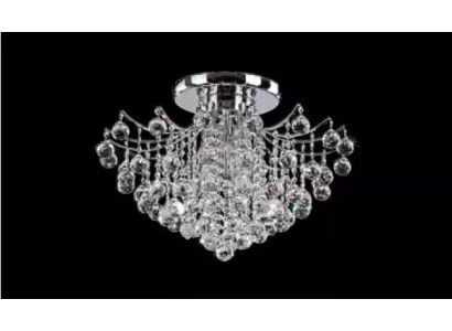 Silver hanging chandelier ceiling lamps hanging ceiling decor