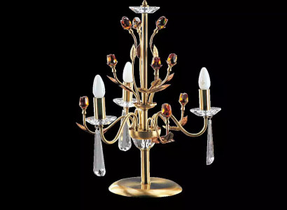Golden crystal table lamp luxury lighting lamps chandelier