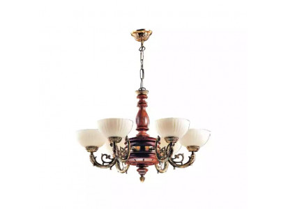 Ceiling chandelier ceiling lamp lights brown classic