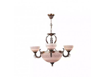 Ceiling lamp chandelier ceiling light lamp chandelier glass brown gold